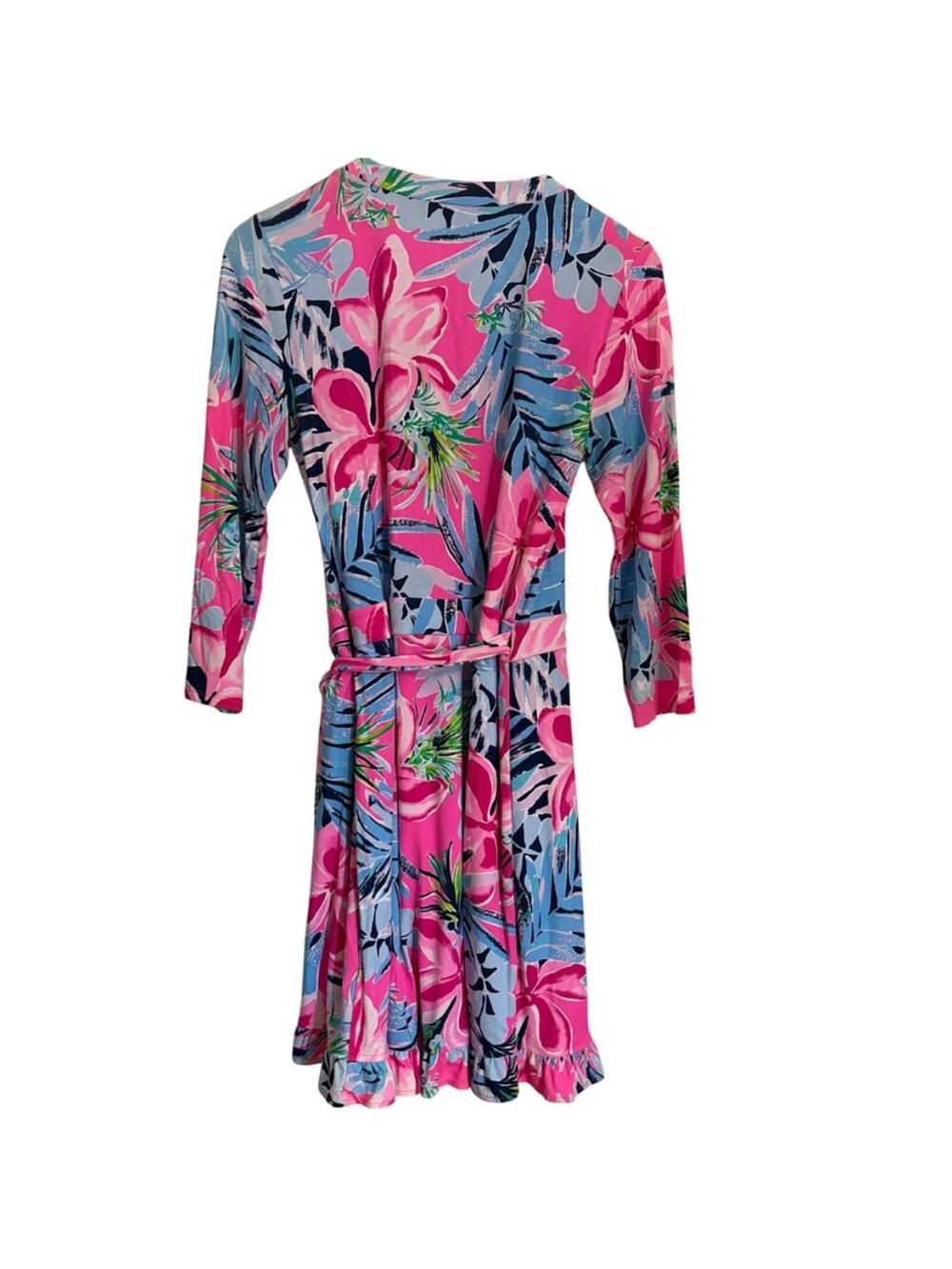 Lilly Pulitzer JessaLynne Romper cockatoo pin pretty in pink size medium - Picture 3 of 9